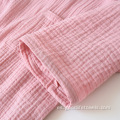 Kimono Pareja Pajama de ropa de dormir 100% algodón de doble gasa